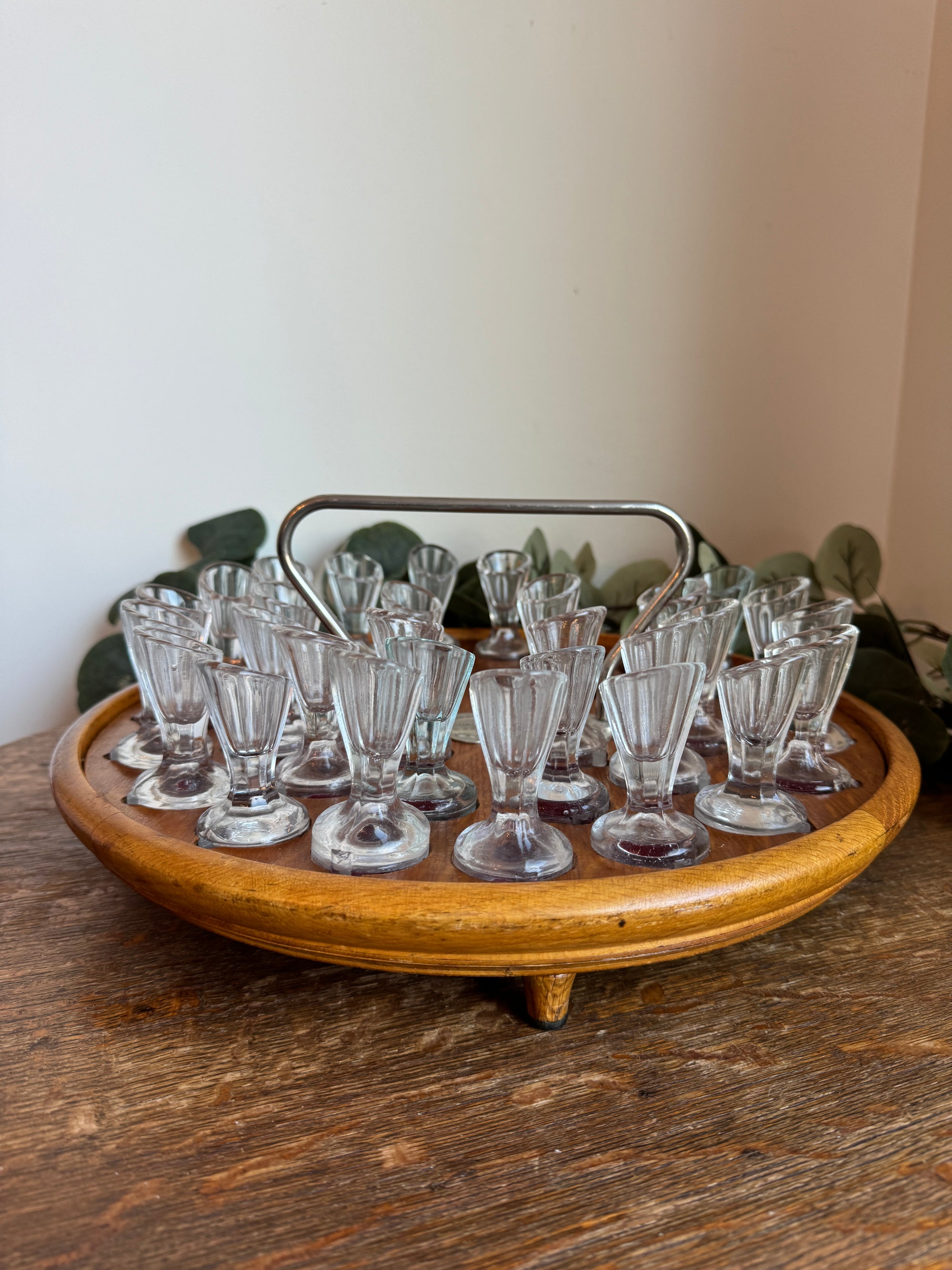 Lepage Church Communion Tray/Caddie Pat. 1895 - Where On Earth Antiques and Vintage