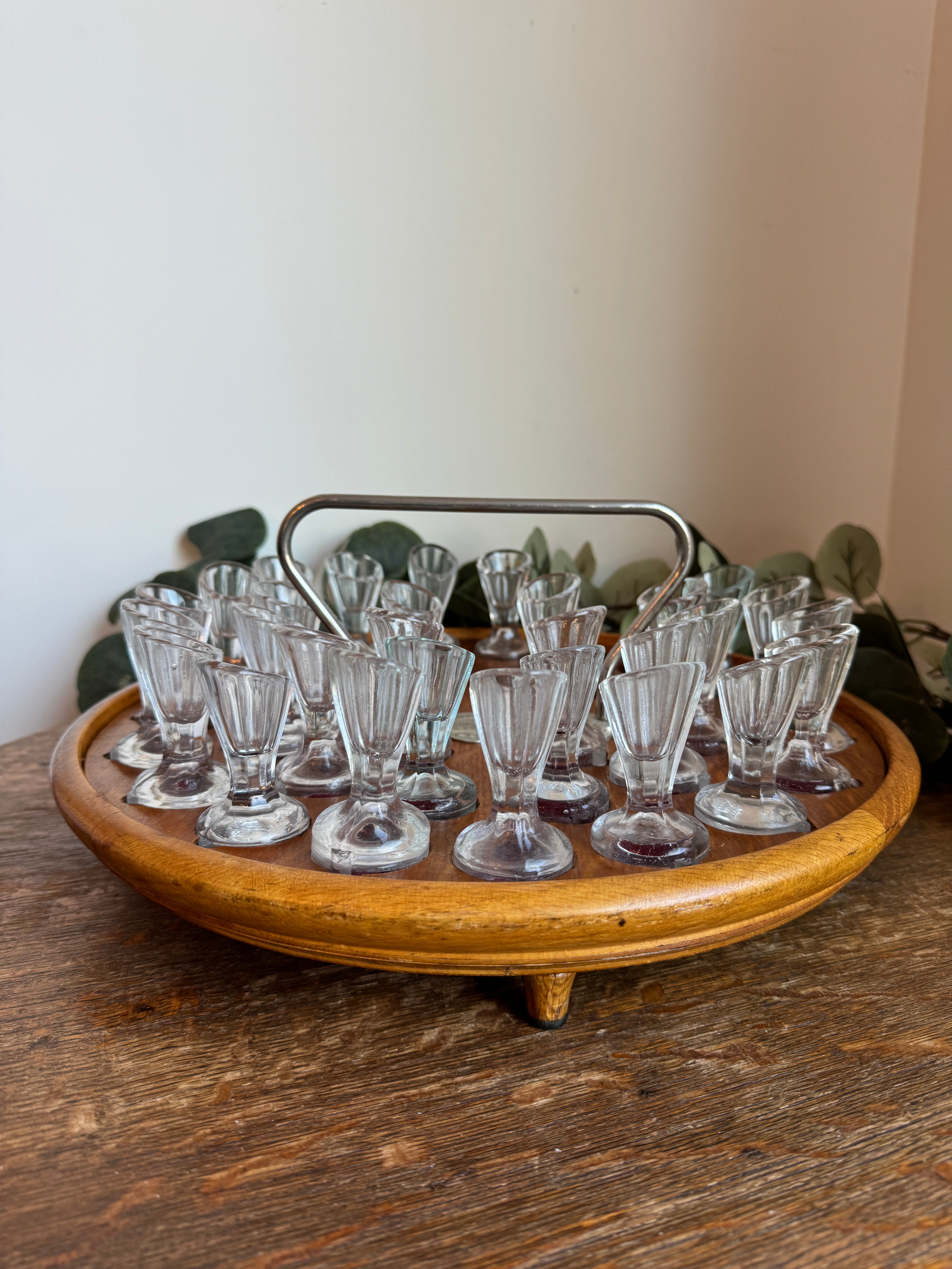 Lepage Church Communion Tray/Caddie Pat. 1895 - Where On Earth Antiques and Vintage