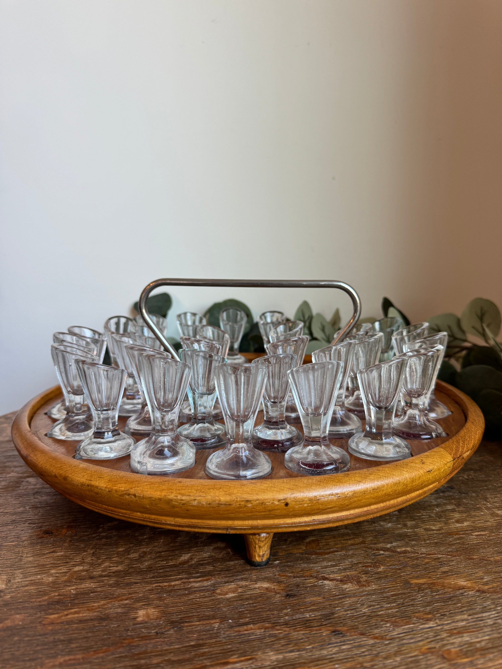 Lepage Church Communion Tray/Caddie Pat. 1895 - Where On Earth Antiques and Vintage