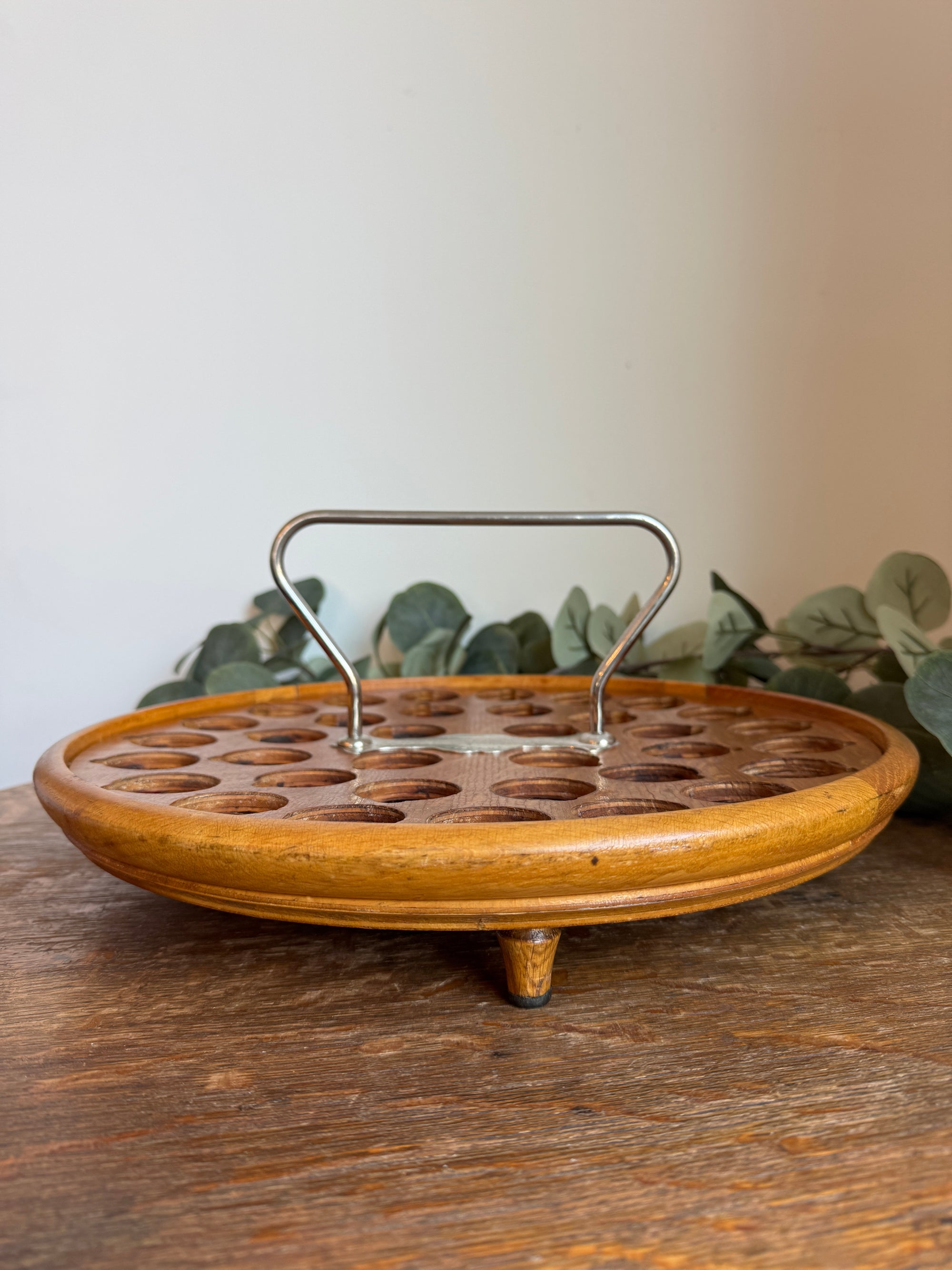 Lepage Church Communion Tray/Caddie Pat. 1895 - Where On Earth Antiques and Vintage