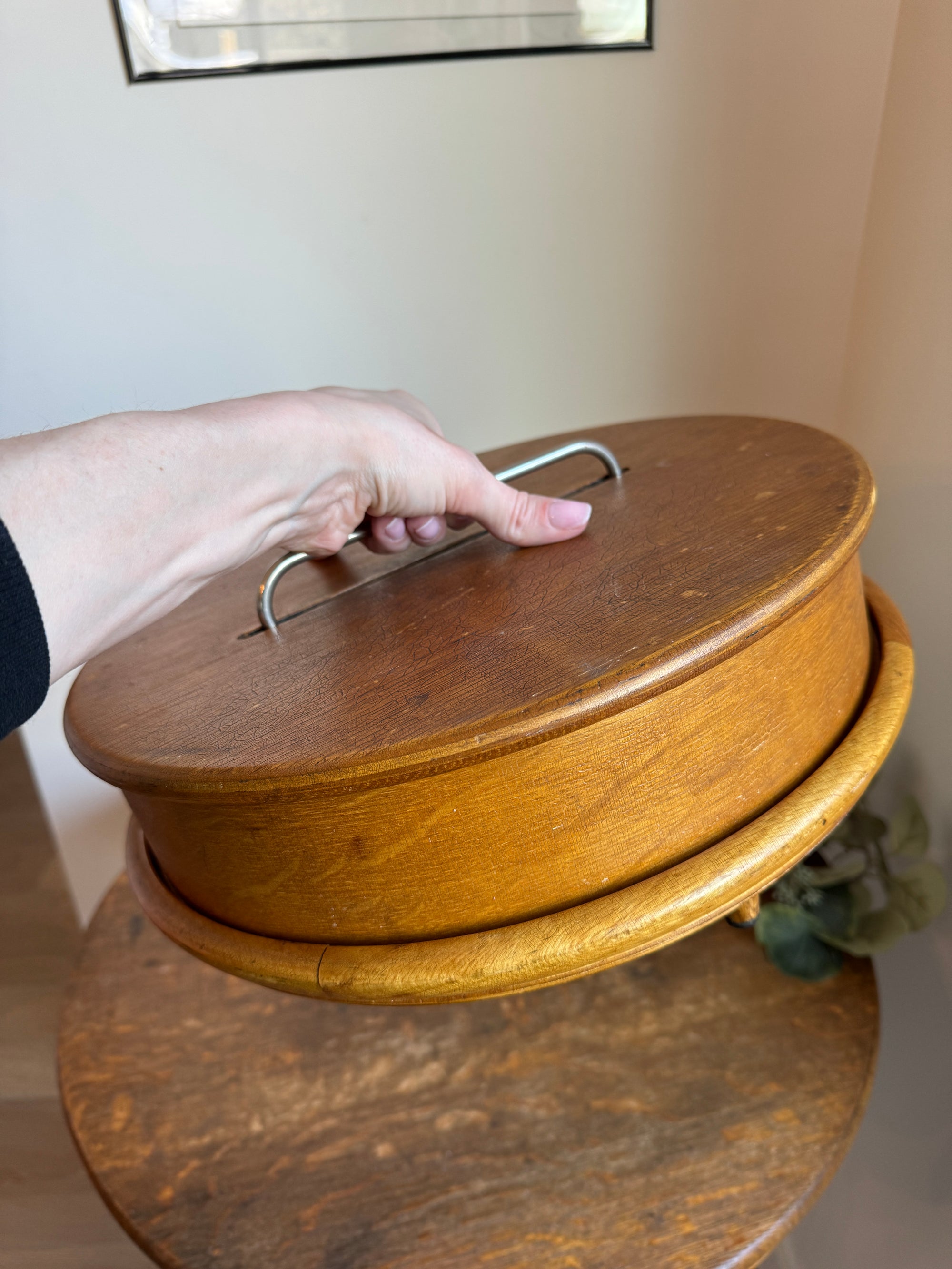 Lepage Church Communion Tray/Caddie Pat. 1895 - Where On Earth Antiques and Vintage