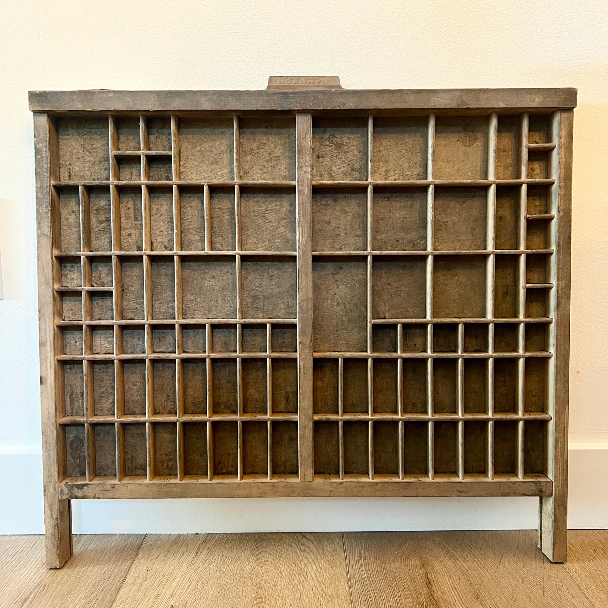Printer's Drawer/Typesetters Tray - Where On Earth Antiques and Vintage