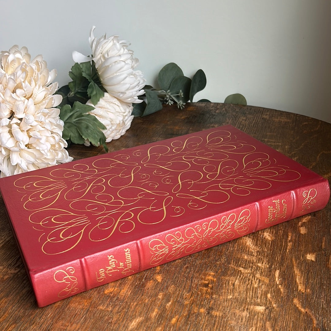 ‘Two Plays for Puritans’ 1979 Collector’s Edition Easton Press