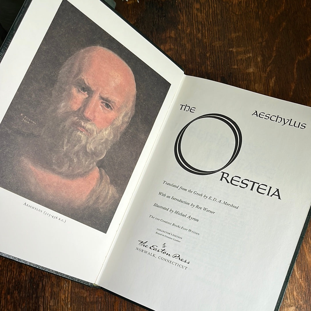 ‘The Oresteia’ 1979 Collector’s Edition Easton Press