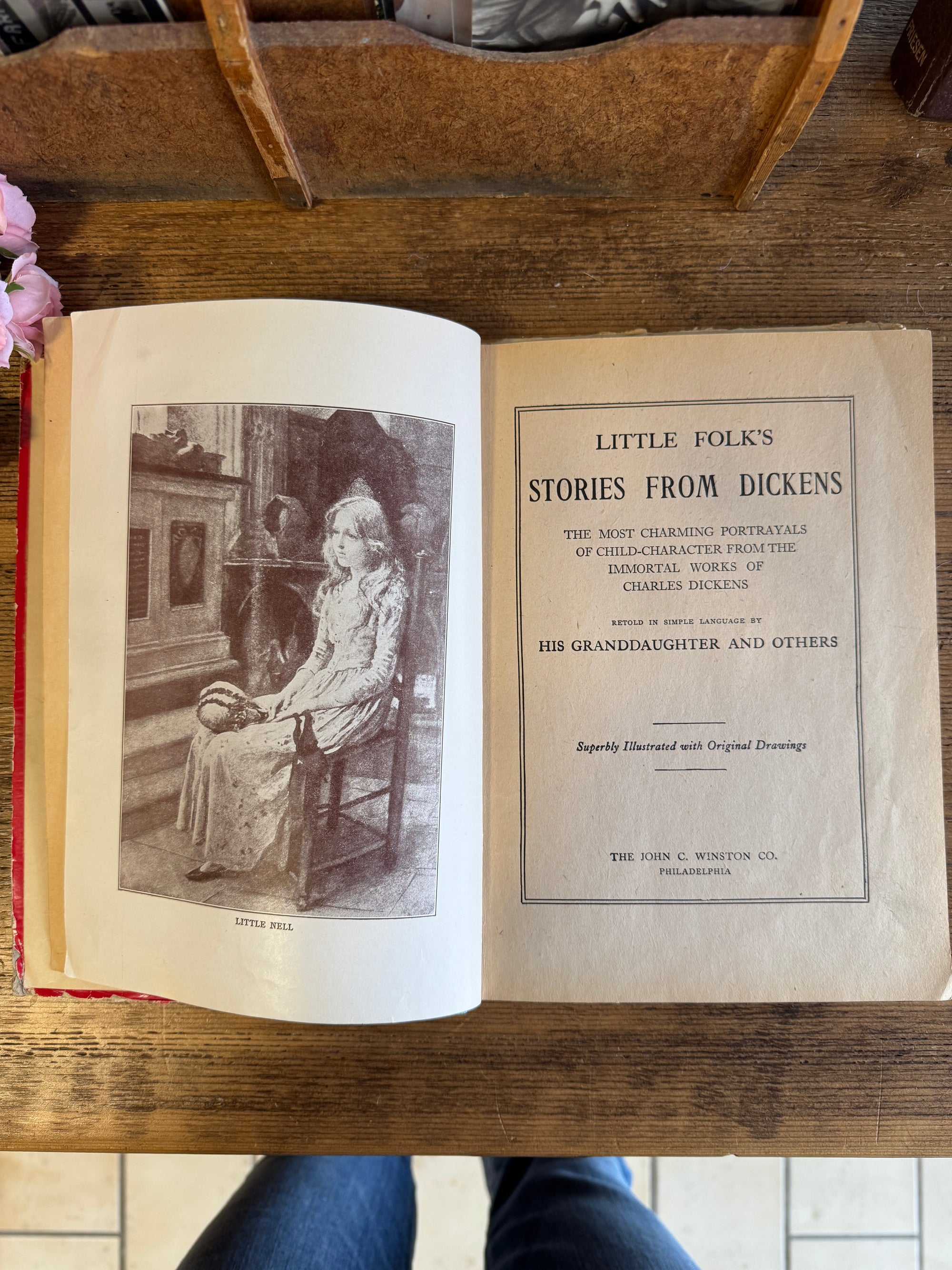 1898 Edition 'Little Folks Stories from Dickens'