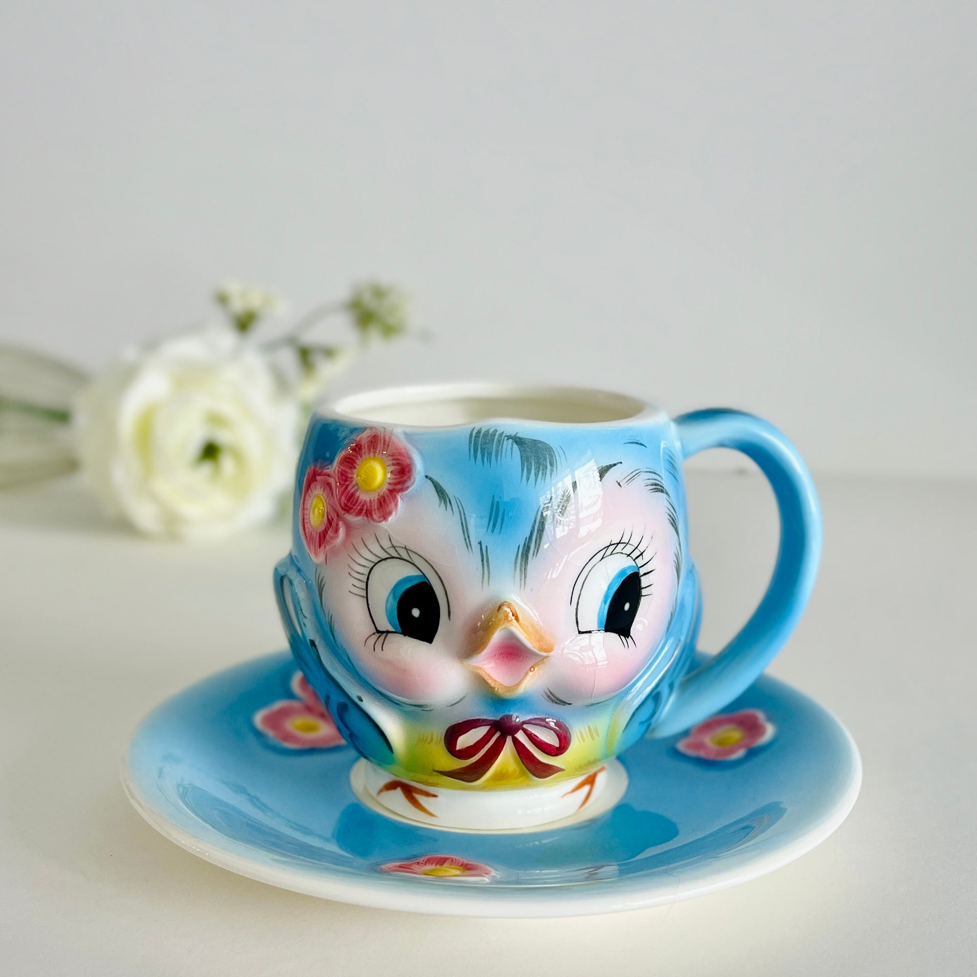 Lefton ESD Teacup and Saucer