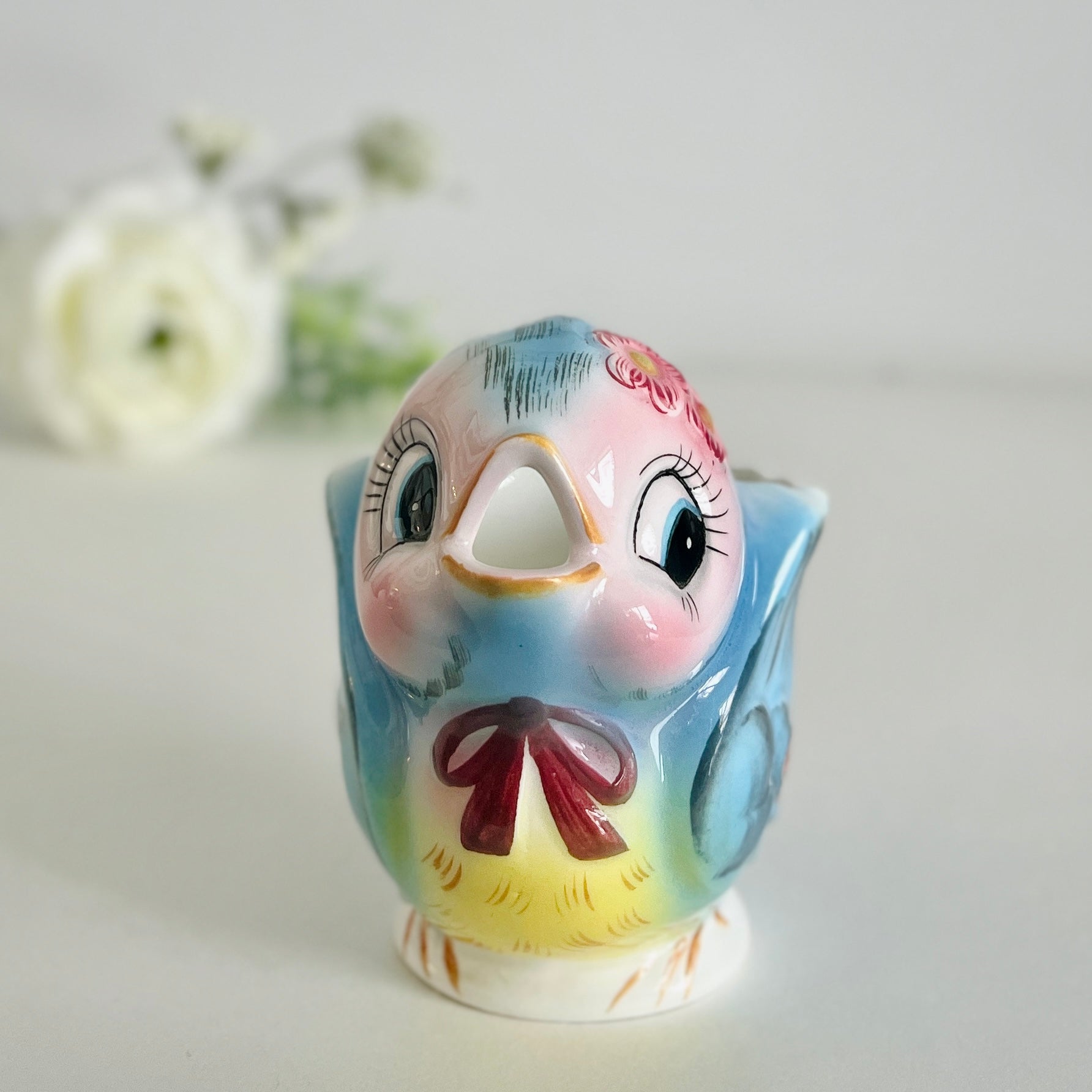 Lefton ESD Bluebird Creamer - Where On Earth Antiques and Vintage