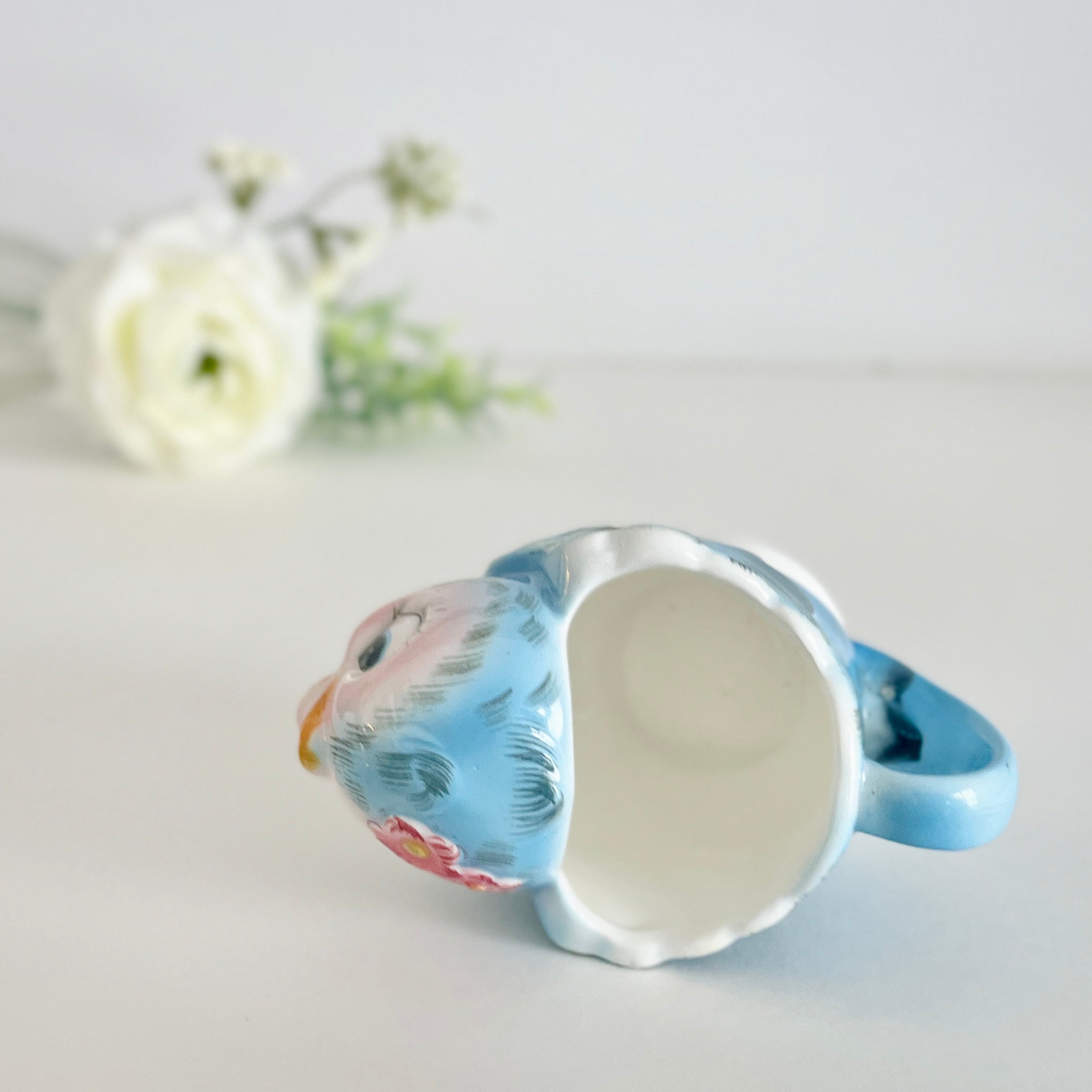 Lefton ESD Bluebird Creamer - Where On Earth Antiques and Vintage